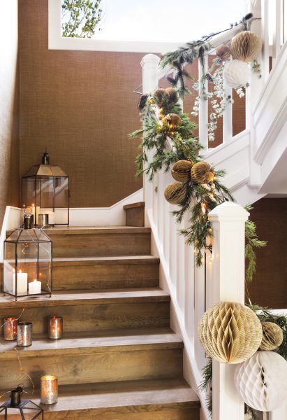 Ideas para decorar recibidores en Navidad h8b6898a e777458b 411x600 - Ideas para decorar recibidores en Navidad